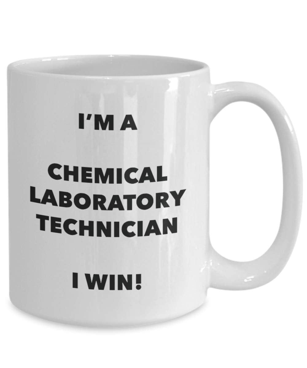 Chemical Laboratory Technician Mug - I'm a Carpenter I win! - Funny Coffee Cup - Novelty Birthday Christmas Gag Gifts Idea