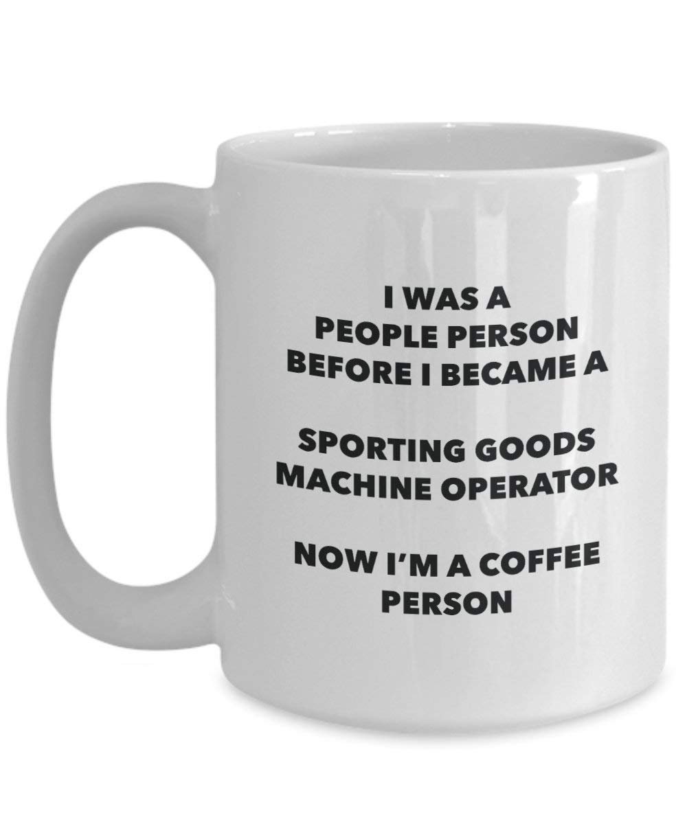 Sporting Goods Machine Operator Coffee Person Mug - Funny Tea Cocoa Cup - Birthday Christmas Coffee Lover Cute Gag Gifts Idea