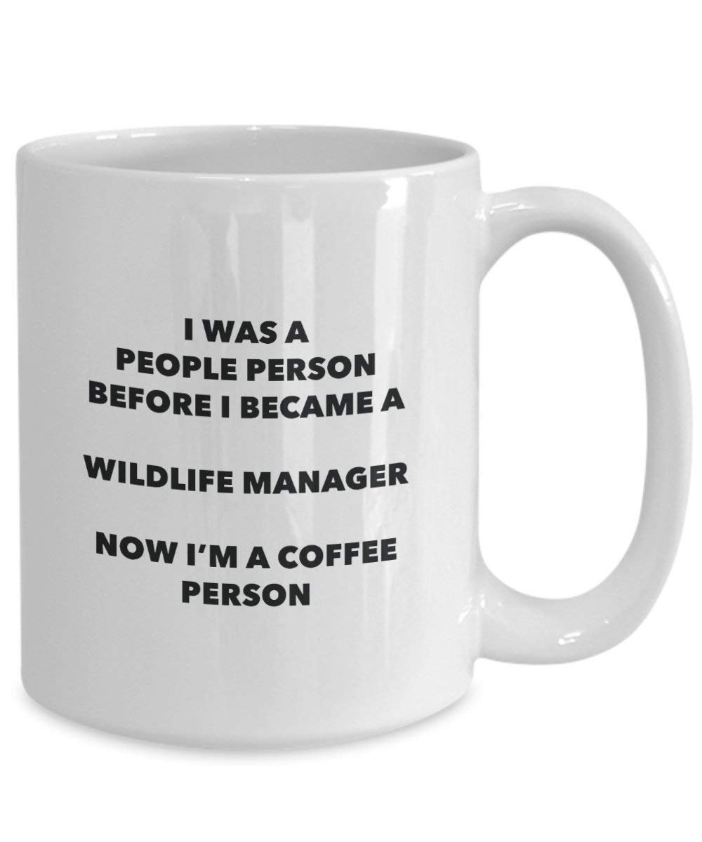 Wildlife Manager Coffee Person Mug - Funny Tea Cocoa Cup - Birthday Christmas Coffee Lover Cute Gag Gifts Idea
