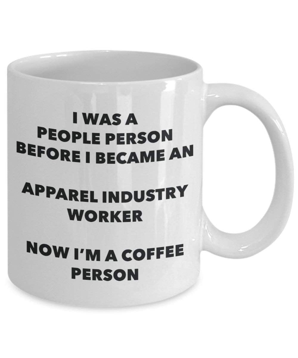 Apparel Industrie Worker Kaffee Person Tasse – Funny Tee Kakao-Tasse – Geburtstag Weihnachten Kaffee Lover Cute Gag Geschenke Idee