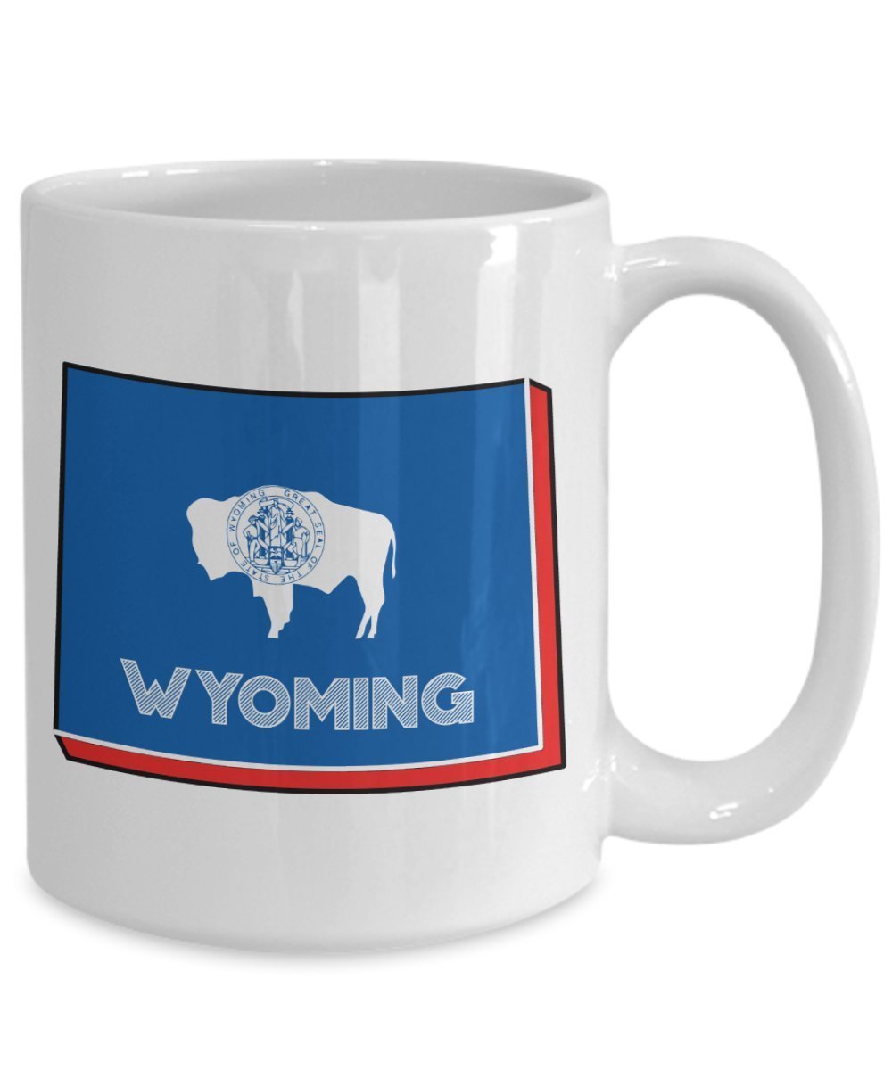 Wyoming Travel Mug - Funny Tea Hot Cocoa Coffee Cup - Novelty Birthday Christmas Anniversary Gag Gifts Idea