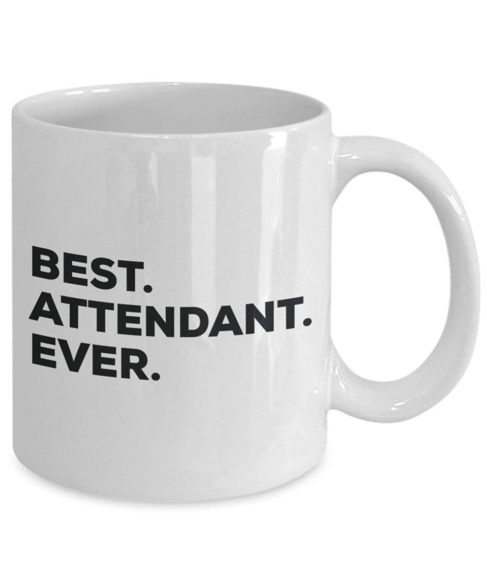 Best Attendant Ever Mug - Funny Coffee Cup -Thank You Appreciation For Christmas Birthday Holiday Unique Gift Ideas