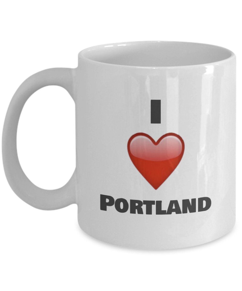 Kaffeetasse"I Love Portland"