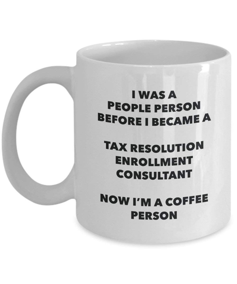 Steuer Auflösung Registrierung Berater Kaffee Person Tasse – Funny Tee Kakao-Tasse – Geburtstag Weihnachten Kaffee Lover Cute Gag Geschenke Idee