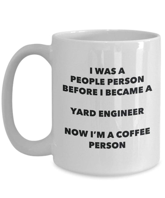 Yard Ingenieur Kaffee Person Tasse – Funny Tee Kakao-Tasse – Geburtstag Weihnachten Kaffee Lover Cute Gag Geschenke Idee