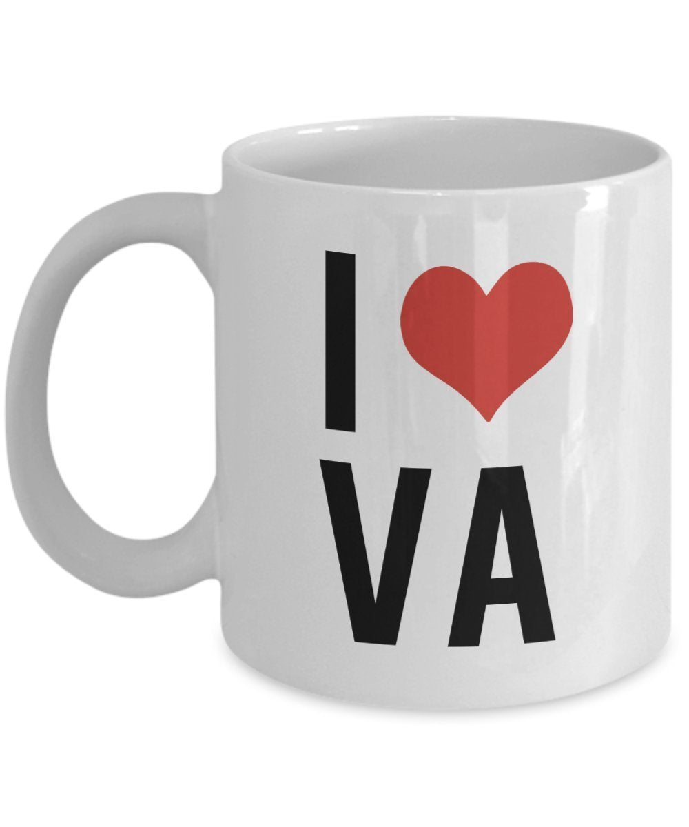Tasse mit Aufschrift"I Love Va" – Lustige Teetasse für heiße Kakao-Kaffeetasse – Neuheit Geburtstag Weihnachten Jahrestag Gag Geschenkidee
