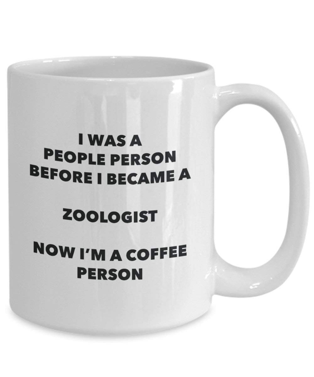 Zoologist Coffee Person Mug - Funny Tea Cocoa Cup - Birthday Christmas Coffee Lover Cute Gag Gifts Idea