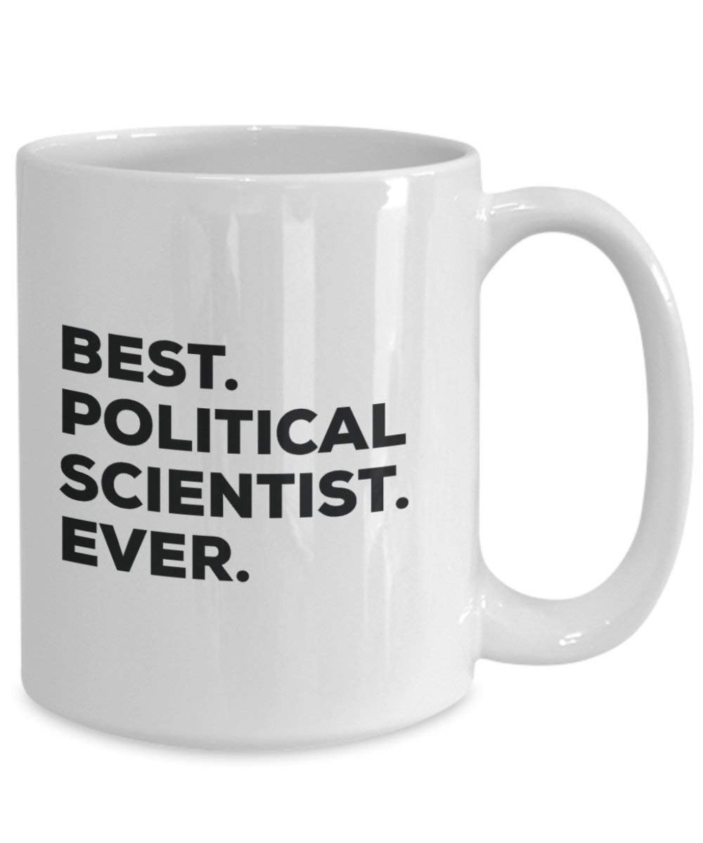 Best politikwissenschaftler Ever Tasse – Funny Coffee Cup – Thank You Anerkennung für Weihnachten Geburtstag Urlaub Einzigartiges Geschenk Ideen