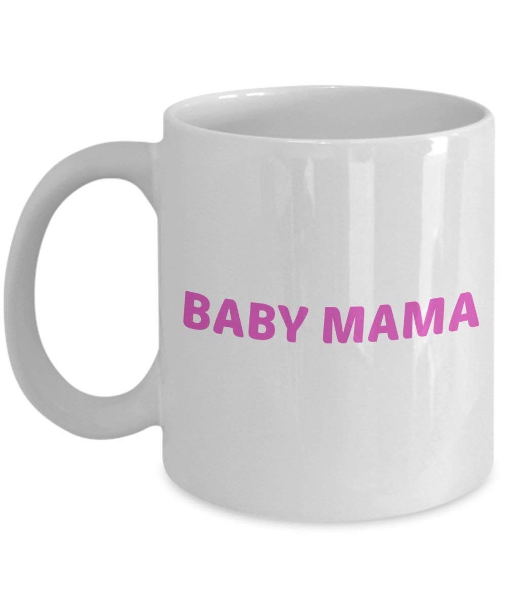 Baby Momma Kaffee Tasse – Funny Tee Hot Cocoa Kaffeetasse – Neuheit Geburtstag Weihnachten Jahrestag Gag Geschenke Idee