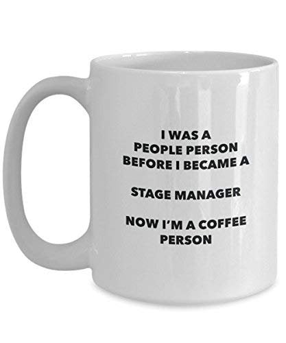 Stenocaptioner Coffee Person Mug - Funny Tea Cocoa Cup - Birthday Christmas Coffee Lover Cute Gag Gifts Idea