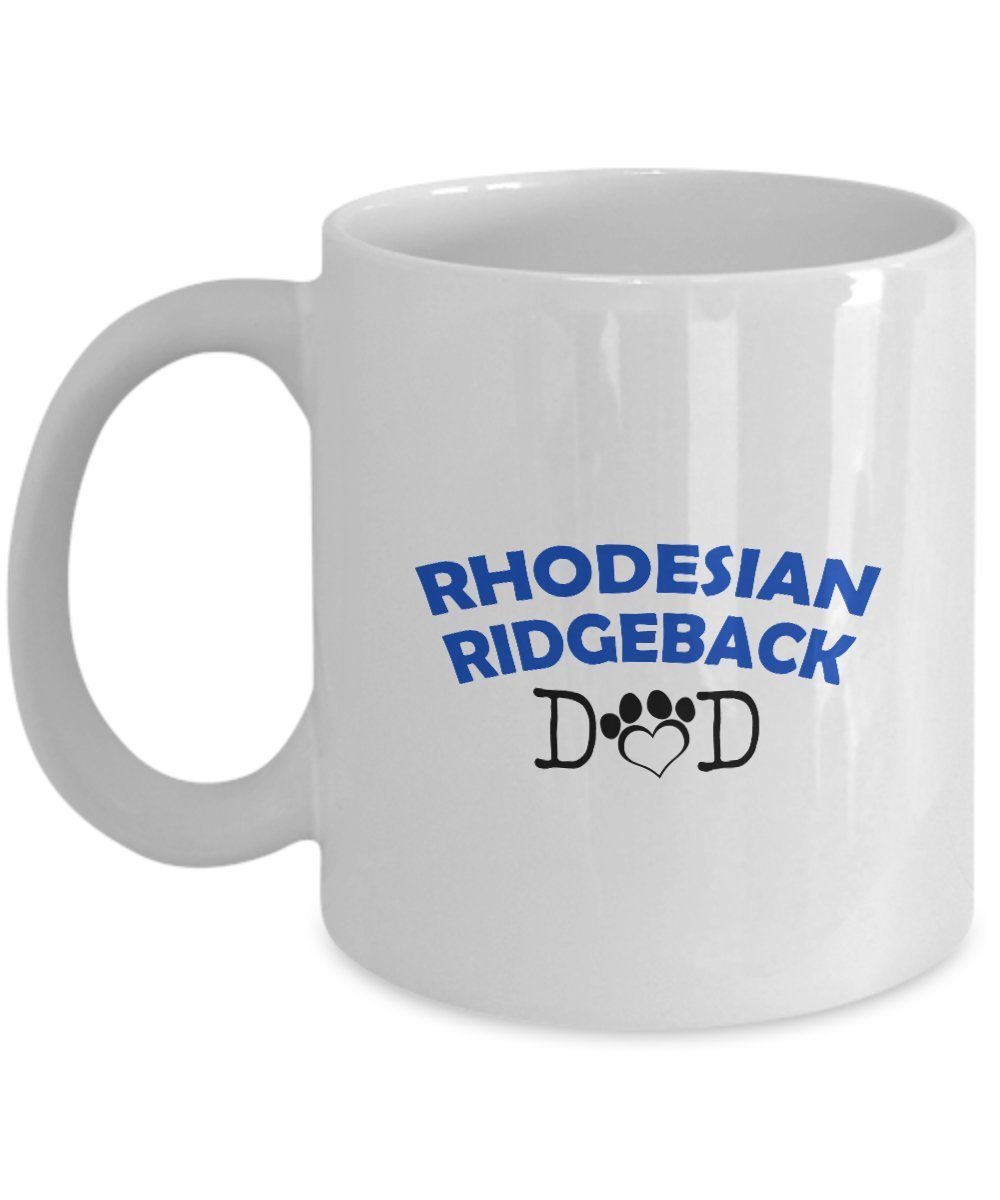 Funny Rhodesian Ridgeback Couple Mug - Rhodesian Ridgeback Dad - Rhodesian Ridgeback Mom - Rhodesian Ridgeback Lover Gifts - Unique Ceramic Gifts Idea (Mom)