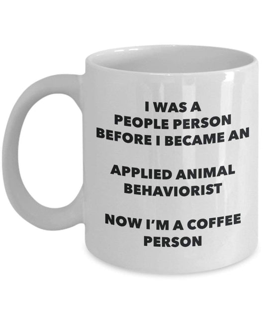 aufgetragen Animal behaviorist Kaffee Person Tasse – Funny Tee Kakao-Tasse – Geburtstag Weihnachten Kaffee Lover Cute Gag Geschenke Idee