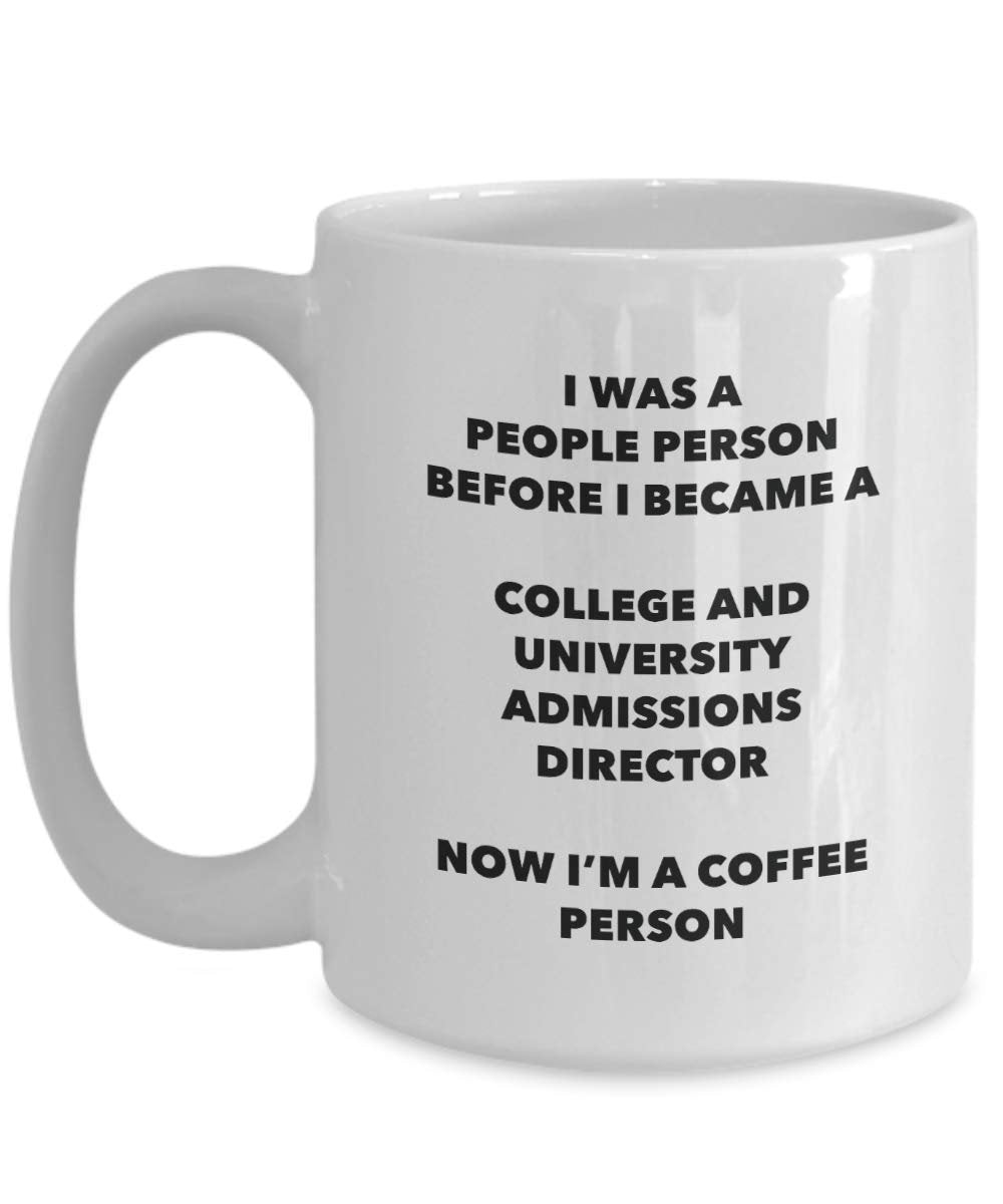I'm a College And University Admissions Director Mug I win! - Funny Coffee Cup - Novelty Birthday Christmas Gag Gifts Idea