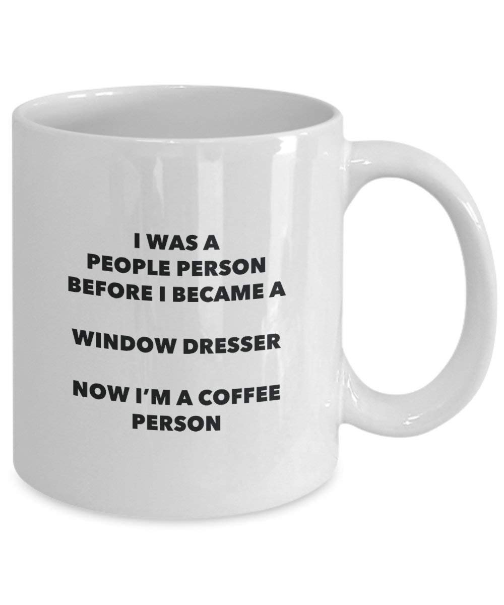 Window Dresser Coffee Person Mug - Funny Tea Cocoa Cup - Birthday Christmas Coffee Lover Cute Gag Gifts Idea