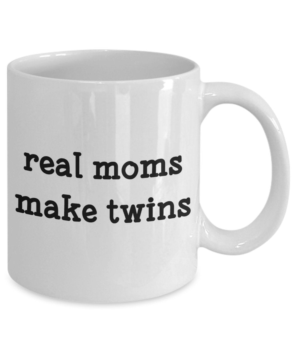 Echten Stars Twins Tasse – Geschenk für Twin Mom – Funny Tee Hot Cocoa Kaffeetasse – Neuheit Geburtstag Weihnachten Jahrestag Gag Geschenke Idee