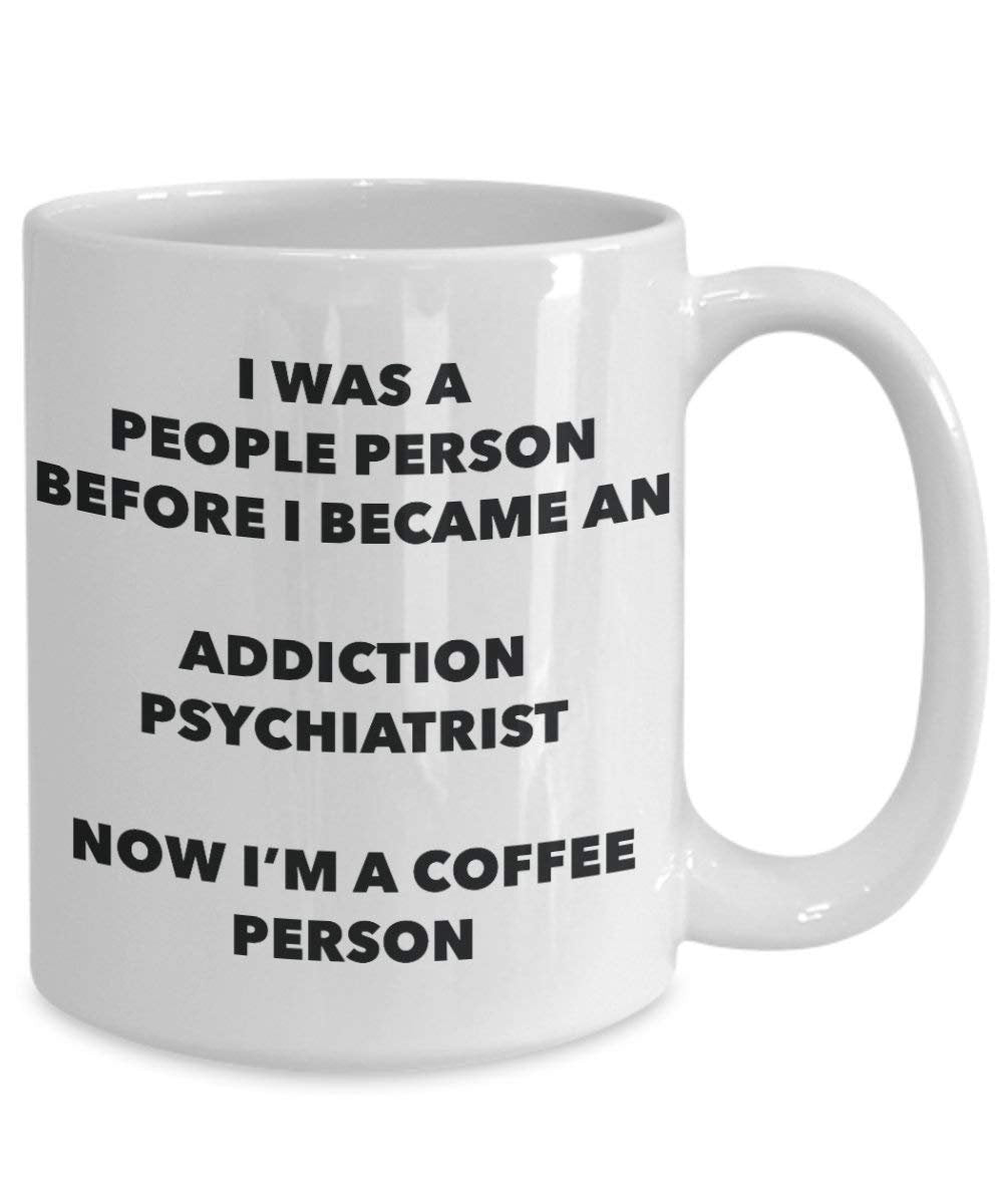 Addiction Psichiatra cacao persona – Tazza da tè caffè tazza – Birthday Christmas Coffee Lover cute GAG regalo idea 11oz Infradito colorati estivi, con finte perline