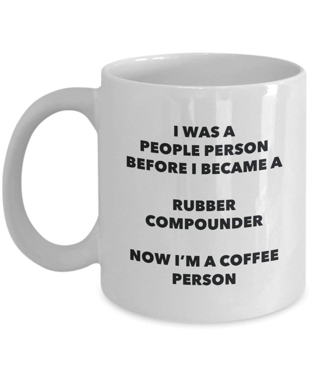Gomma Compounder cacao persona – Tazza da tè caffè tazza – Birthday Christmas Coffee Lover cute GAG regalo idea 11oz Infradito colorati estivi, con finte perline