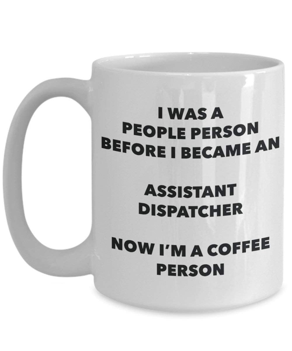ASSISTANT Fahrdienstleiter Kaffee Person Tasse – Funny Tee Kakao-Tasse – Geburtstag Weihnachten Kaffee Lover Cute Gag Geschenke Idee