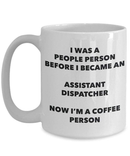 ASSISTANT Fahrdienstleiter Kaffee Person Tasse – Funny Tee Kakao-Tasse – Geburtstag Weihnachten Kaffee Lover Cute Gag Geschenke Idee