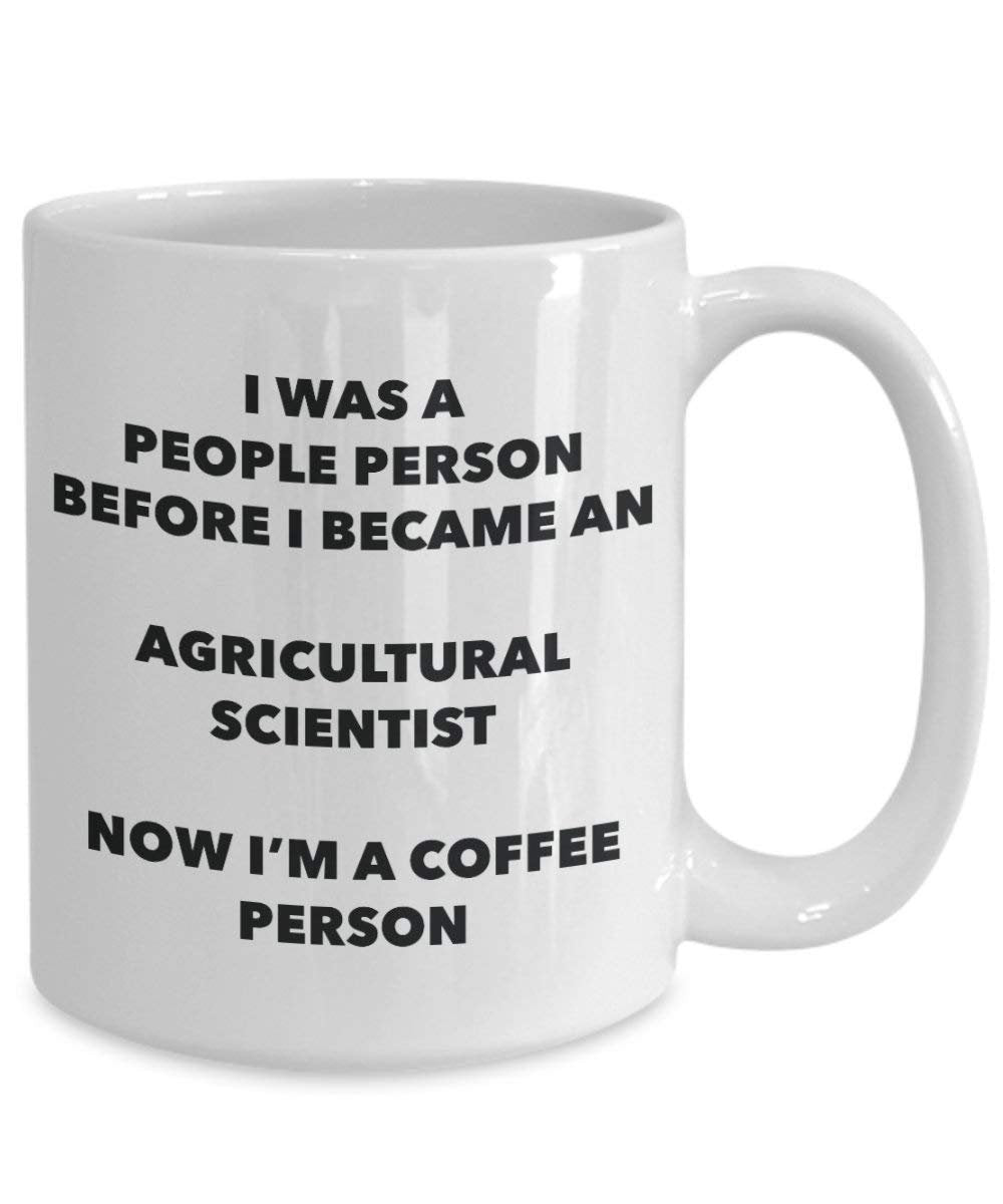 agricole Scientifique personne à café Mug Tasse à thé de cacao – rigolo – Anniversaire de Noël amateur de café mignon Gag Gifts Idée 15oz blanc