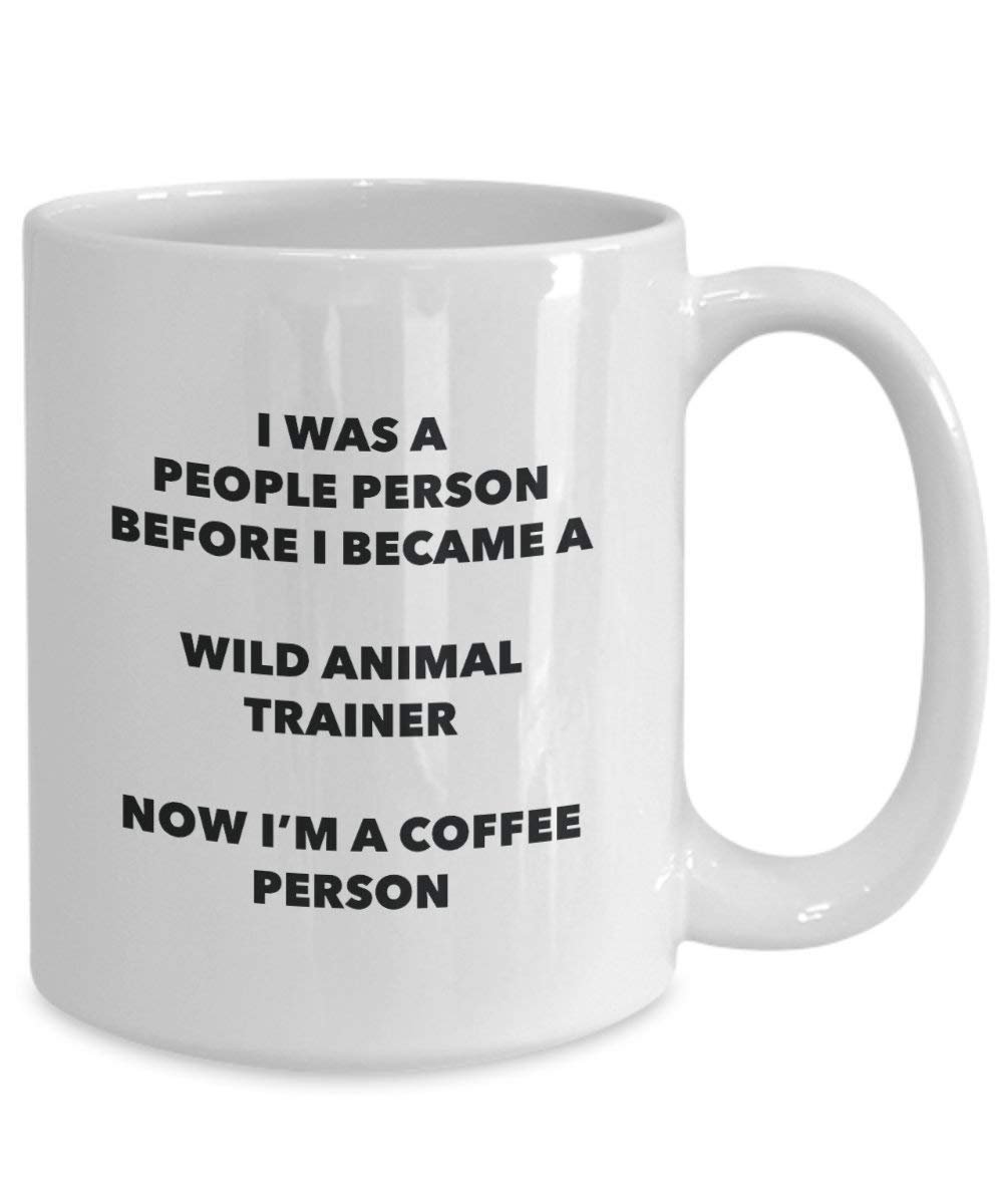 Wild Animal Trainer Coffee Person Mug - Funny Tea Cocoa Cup - Birthday Christmas Coffee Lover Cute Gag Gifts Idea