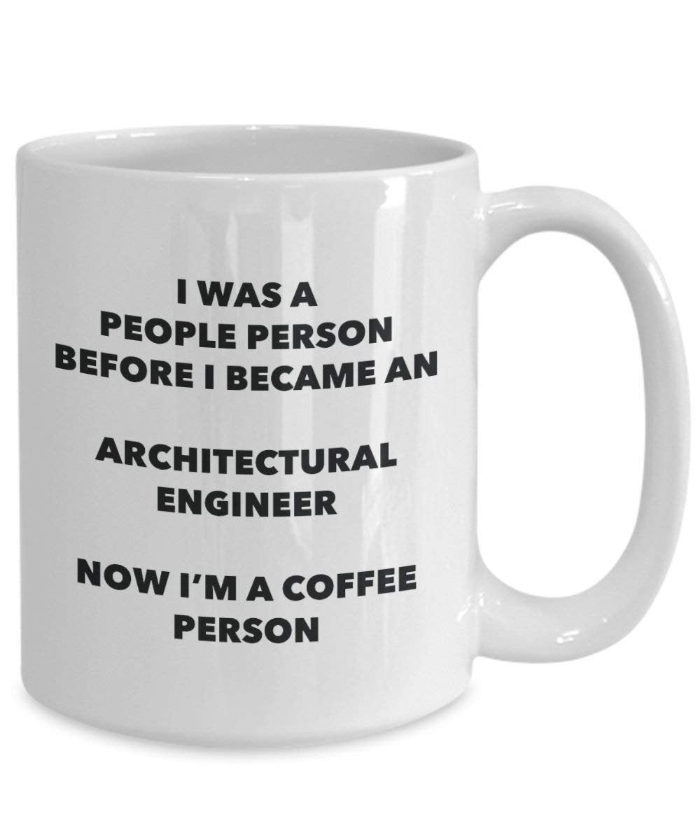 Architectural Engineer Coffee Person Mug - Funny Tea Cocoa Cup - Birthday Christmas Coffee Lover Cute Gag Gifts Idea