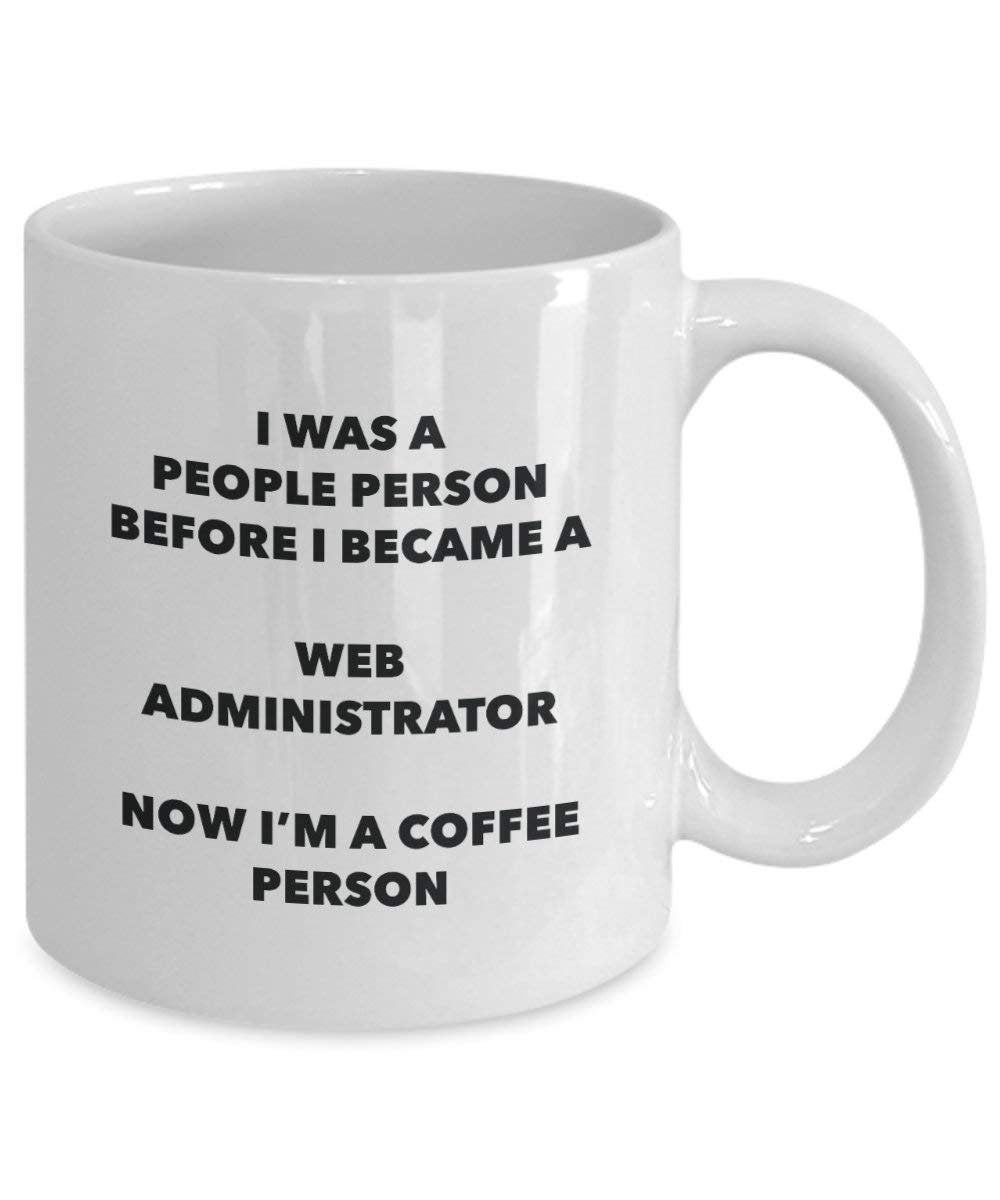 Web Administrator Kaffee Person Tasse – Funny Tee Kakao-Tasse – Geburtstag Weihnachten Kaffee Lover Cute Gag Geschenke Idee
