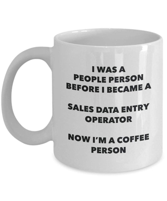 vendite data Entry Operator cacao persona – Tazza da tè caffè tazza – Birthday Christmas Coffee Lover cute GAG regalo idea 11oz Infradito colorati estivi, con finte perline