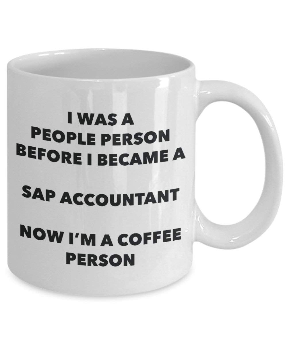 Sap Accountant Coffee Person Mug - Funny Tea Cocoa Cup - Birthday Christmas Coffee Lover Cute Gag Gifts Idea