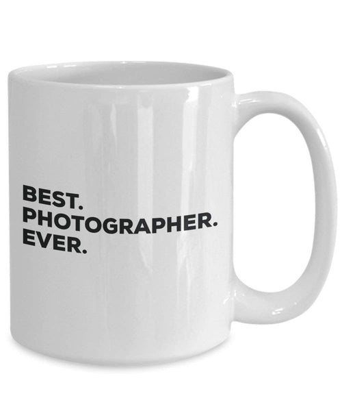 Best Photographer ever Mug - Funny Coffee Cup -Thank You Appreciation For Christmas Birthday Holiday Unique Gift Ideas