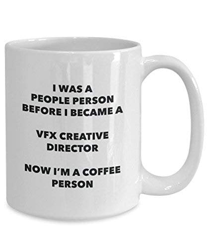 VFX Creative Director Coffee Person Mug - Funny Tea Cocoa Cup - Birthday Christmas Coffee Lover Cute Gag Gifts Idea