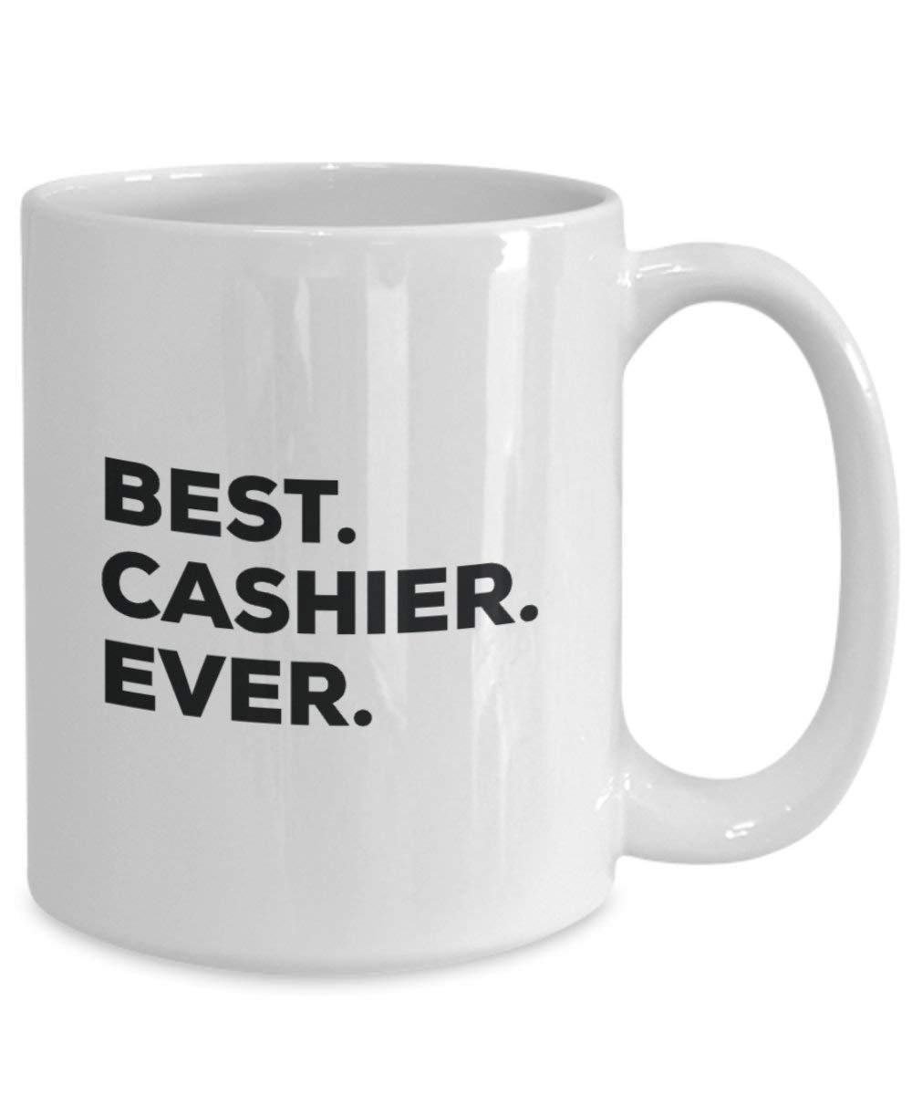 Best Kasse Ever Tasse – Funny Coffee Cup – Thank You Anerkennung für Weihnachten Geburtstag Urlaub Einzigartiges Geschenk Ideen