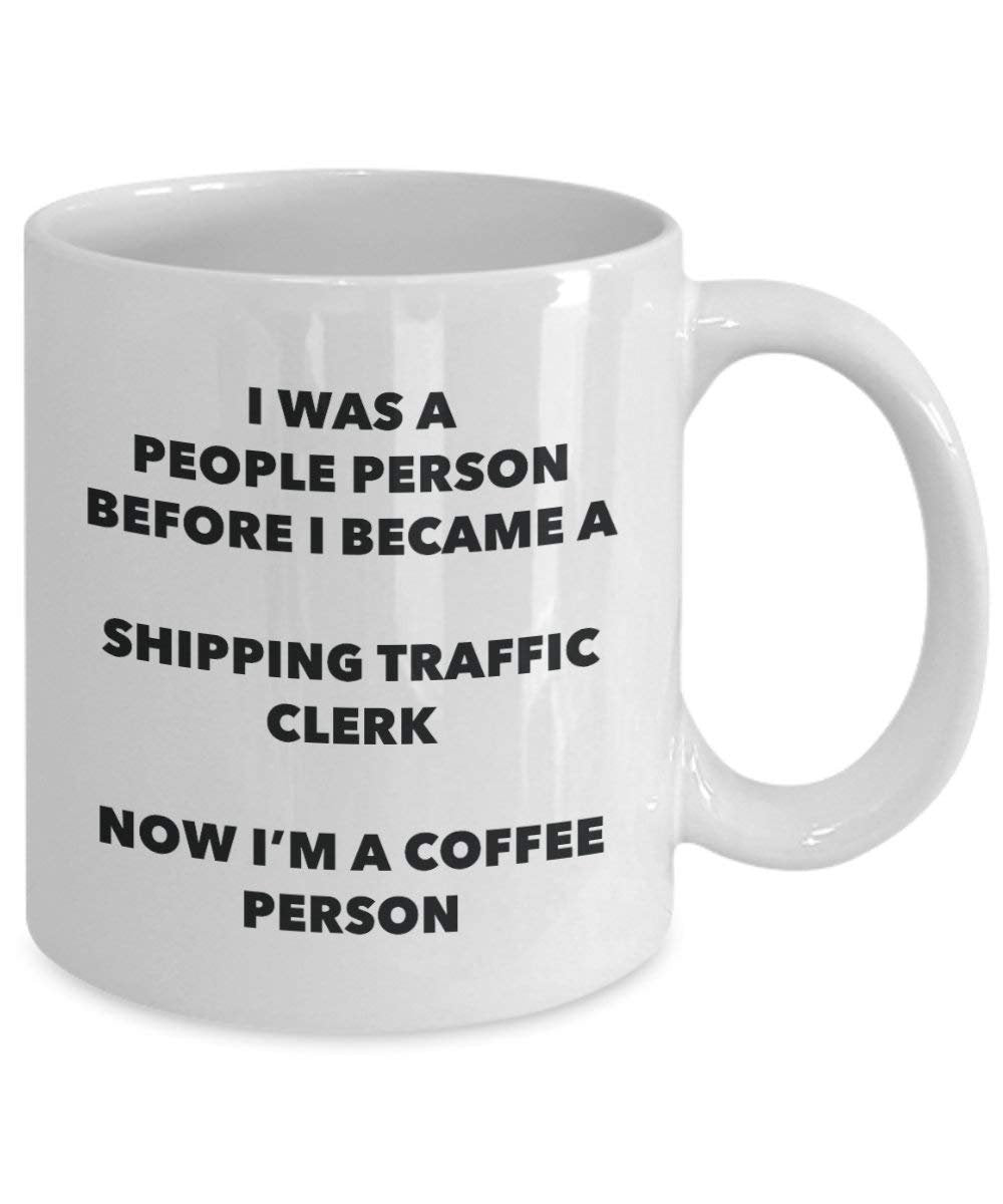 Versand Traffic Clerk Kaffee Person Tasse – Funny Tee Kakao-Tasse – Geburtstag Weihnachten Kaffee Lover Cute Gag Geschenke Idee