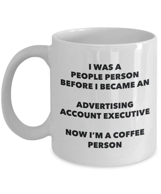 Werbung Konto-Kaffee Person Tasse – Funny Tee Kakao-Tasse – Geburtstag Weihnachten Kaffee Lover Cute Gag Geschenke Idee