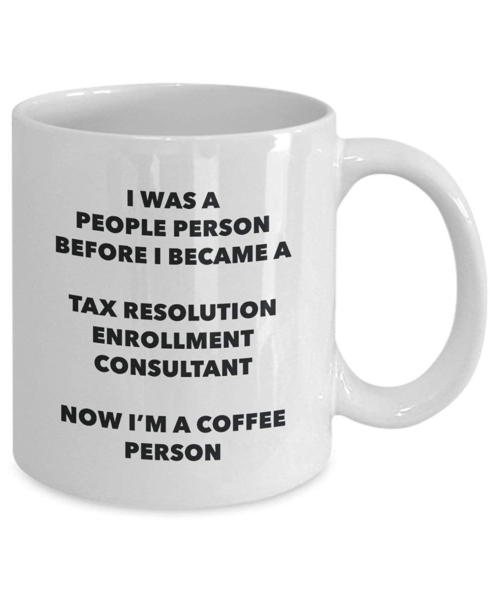 Steuer Auflösung Registrierung Berater Kaffee Person Tasse – Funny Tee Kakao-Tasse – Geburtstag Weihnachten Kaffee Lover Cute Gag Geschenke Idee