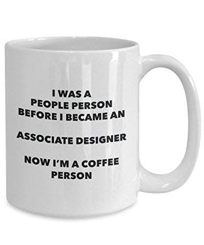 Design Couchtisch Associate Person Tasse – Funny Tee Kakao-Tasse – Geburtstag Weihnachten Kaffee Lover Cute Gag Geschenke Idee