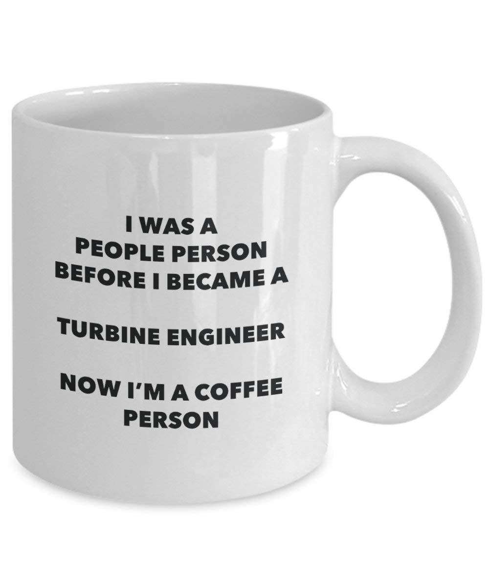 Turbine Engineer Coffee Person Mug - Funny Tea Cocoa Cup - Birthday Christmas Coffee Lover Cute Gag Gifts Idea