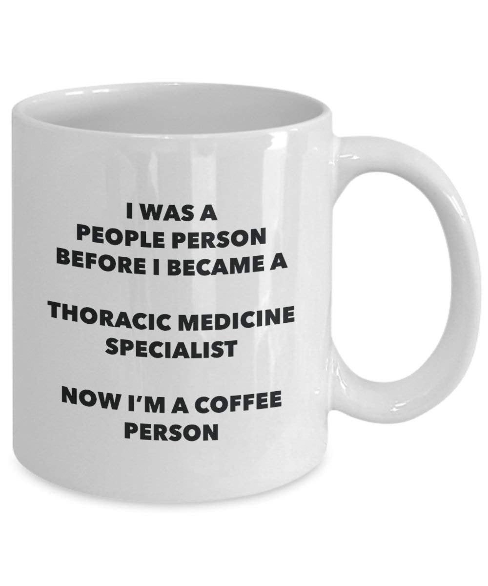 Thoracic Medicine Specialist Coffee Person Mug - Funny Tea Cocoa Cup - Birthday Christmas Coffee Lover Cute Gag Gifts Idea