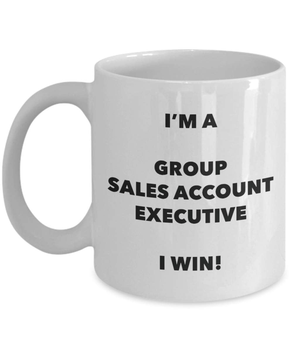 I'm a Group Sales Account Executive Mug I win - Funny Coffee Cup - Birthday Christmas Gifts Idea