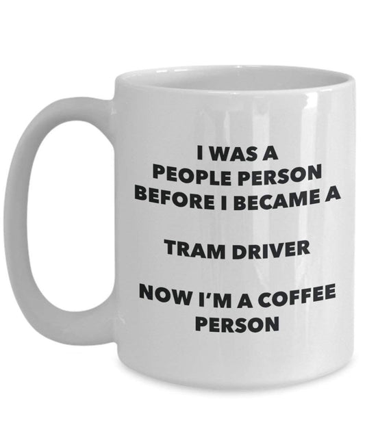 tram driver persona caffè tazza divertente tazza di tè cacao – Birthday Christmas Coffee Lover cute GAG regalo idea 15oz Infradito colorati estivi, con finte perline
