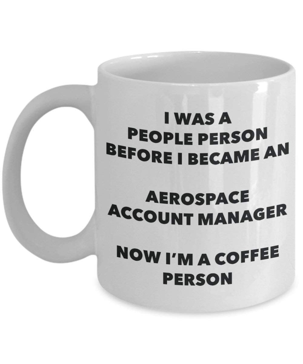 Aerospace Account Manager Kaffee Person Tasse – Funny Tee Kakao-Tasse – Geburtstag Weihnachten Kaffee Lover Cute Gag Geschenke Idee