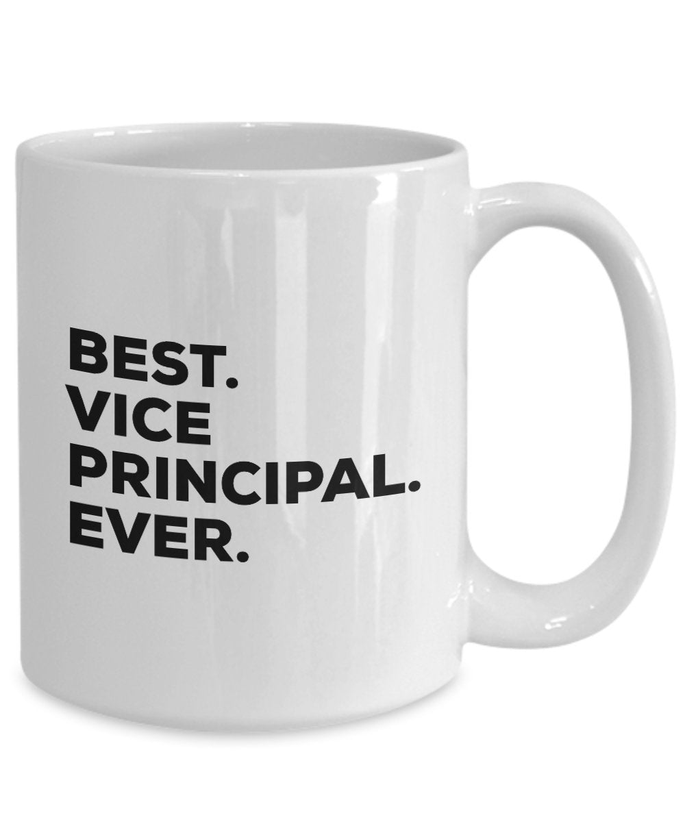 Vice Principal Mug - Best Vice Principal Ever Coffee Cup - Gifts For Principles - Inexpensive Under $20 Or Add To Gift Bag Basket Box Set - Funny Cool