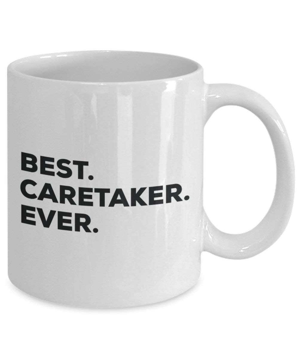 Best Hausmeister Ever Tasse – Funny Coffee Cup – Thank You Anerkennung für Weihnachten Geburtstag Urlaub Einzigartiges Geschenk Ideen 11oz weiß