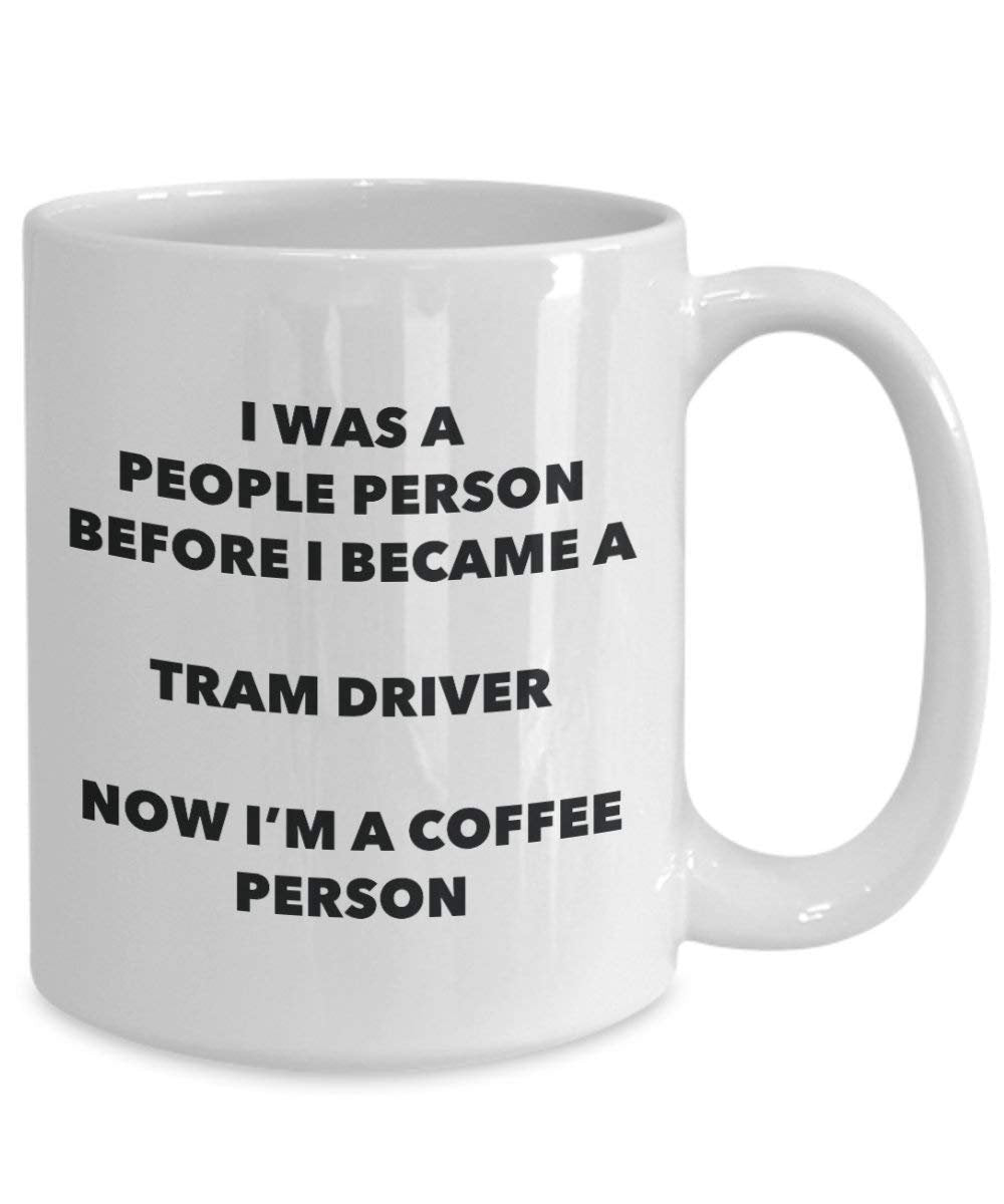 tram driver persona caffè tazza divertente tazza di tè cacao – Birthday Christmas Coffee Lover cute GAG regalo idea 15oz Infradito colorati estivi, con finte perline