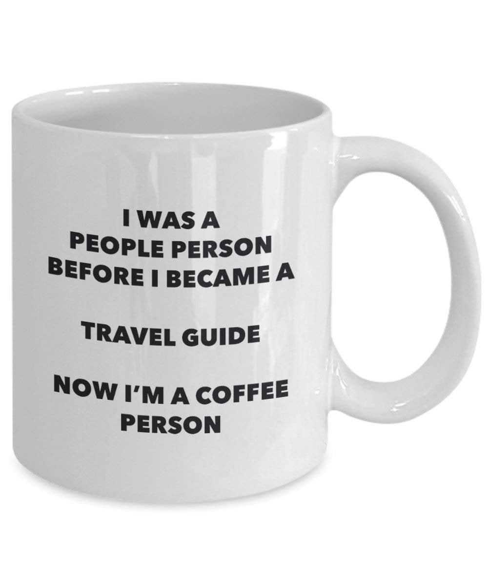 Travel Guide personne à café Mug Tasse à thé de cacao – rigolo – Anniversaire de Noël amateur de café mignon Gag Gifts Idée 11oz blanc