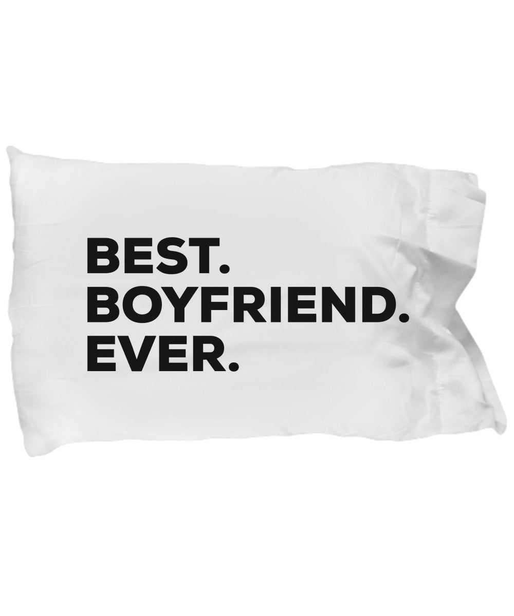 SpreadPassion Boyfriend Pillow Case - For Awesome Boyfriend - Love Cute Funny