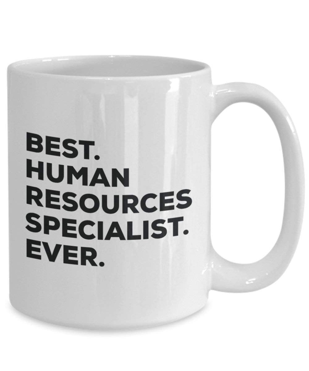 Best Human Resources Specialist Ever Tasse – Funny Coffee Cup – Thank You Anerkennung für Weihnachten Geburtstag Urlaub Einzigartiges Geschenk Ideen