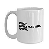 Reiki Mug - Best Reiki Ever Coffee Cup - Reiki Gifts - For The Reiki Master Lovers - Novelty Present Idea - Funny - For A Gift Novelty Idea - Add To G