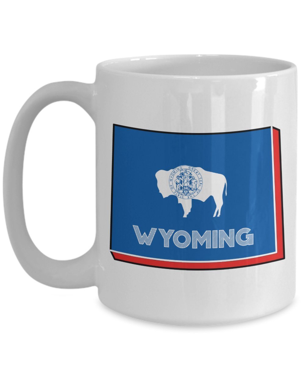 Wyoming Travel Mug - Funny Tea Hot Cocoa Coffee Cup - Novelty Birthday Christmas Anniversary Gag Gifts Idea