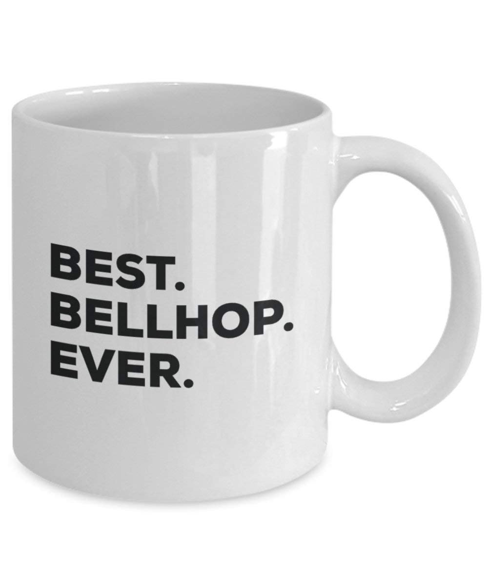 Best Bellhop Ever Mug - Funny Coffee Cup -Thank You Appreciation For Christmas Birthday Holiday Unique Gift Ideas